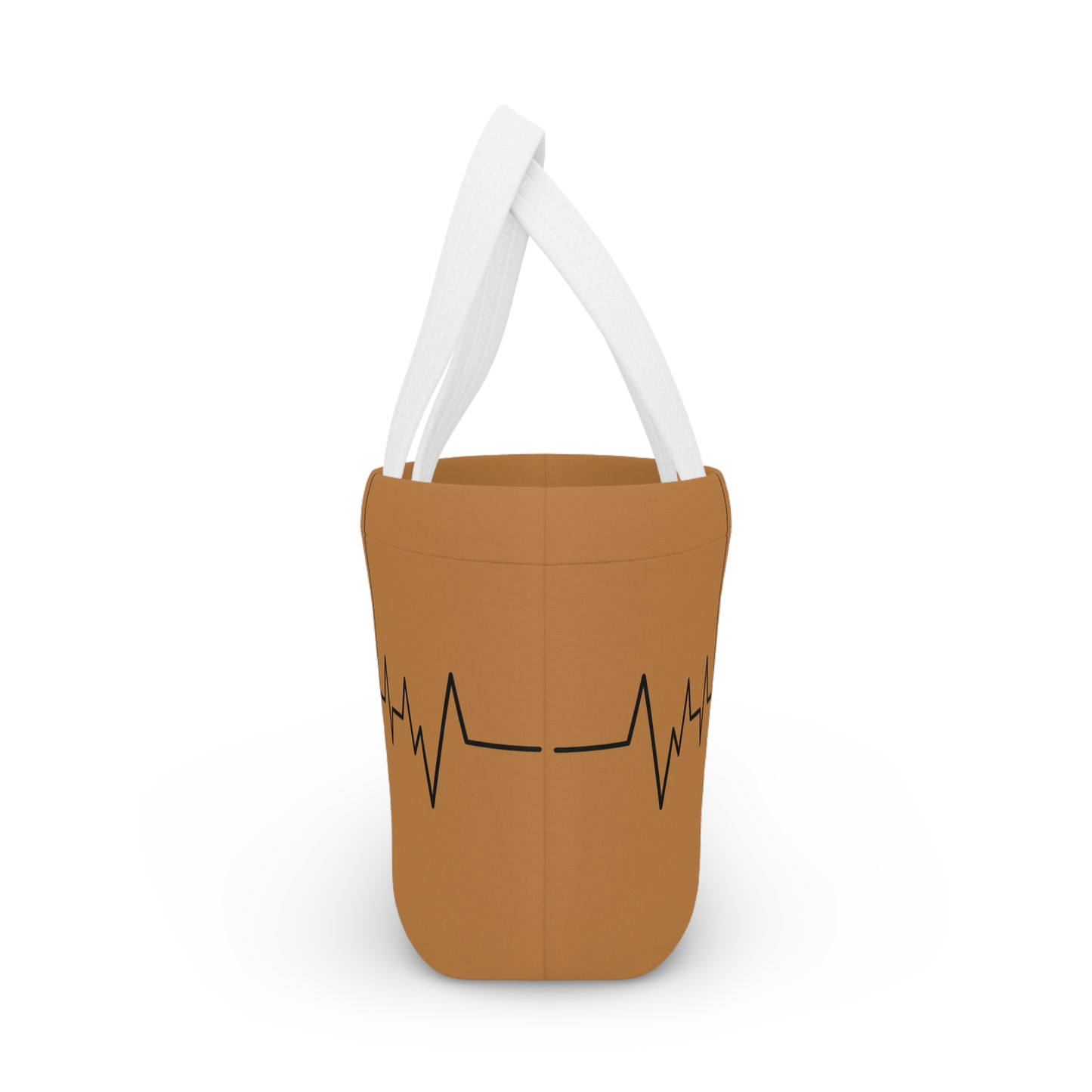 Accounting Heartbeat Brown Lunch Bag