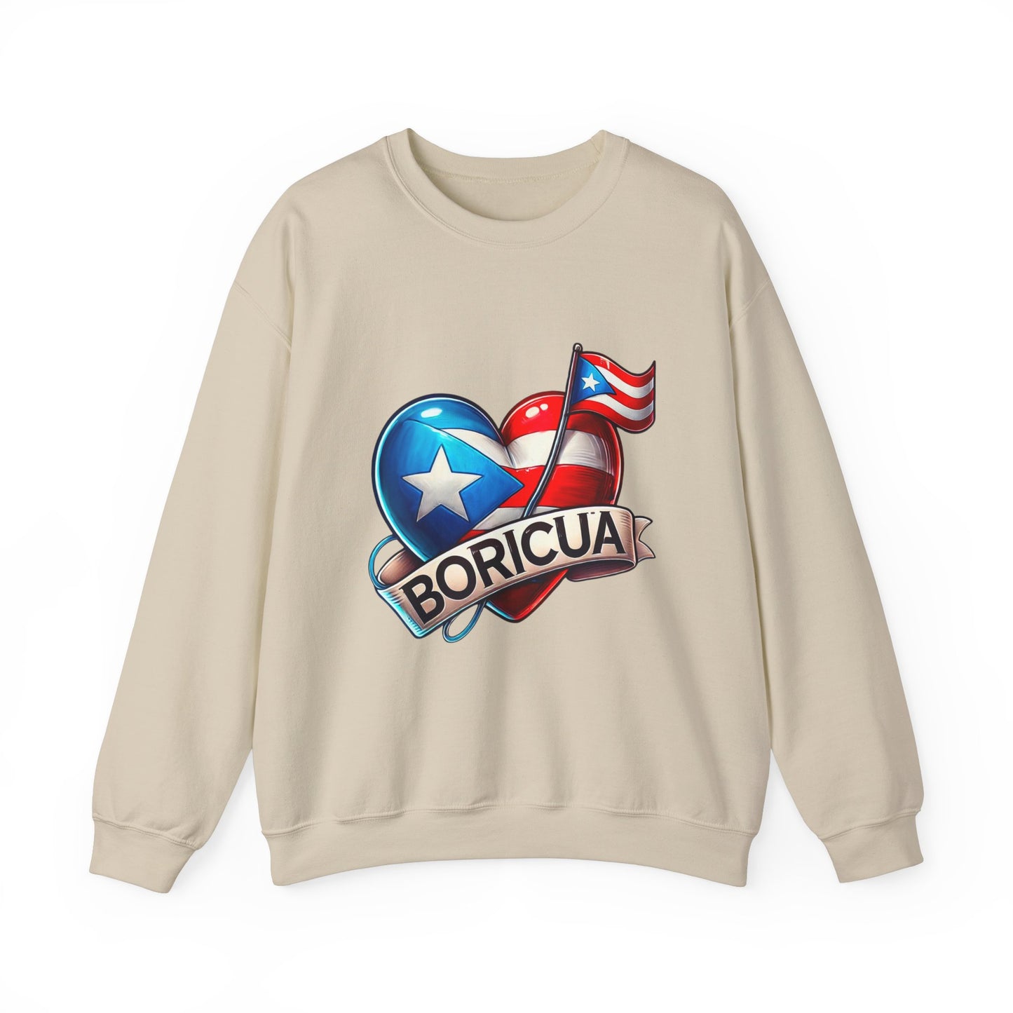 Boricua Unisex Heavy Blend™ Crewneck Sweatshirt