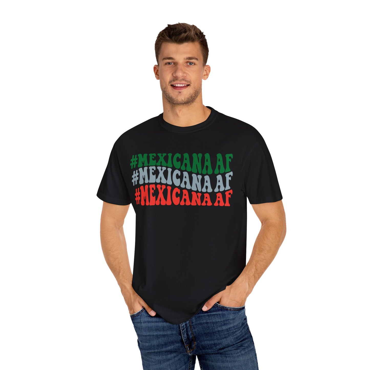 Mexicana AF Unisex Garment-Dyed T-shirt