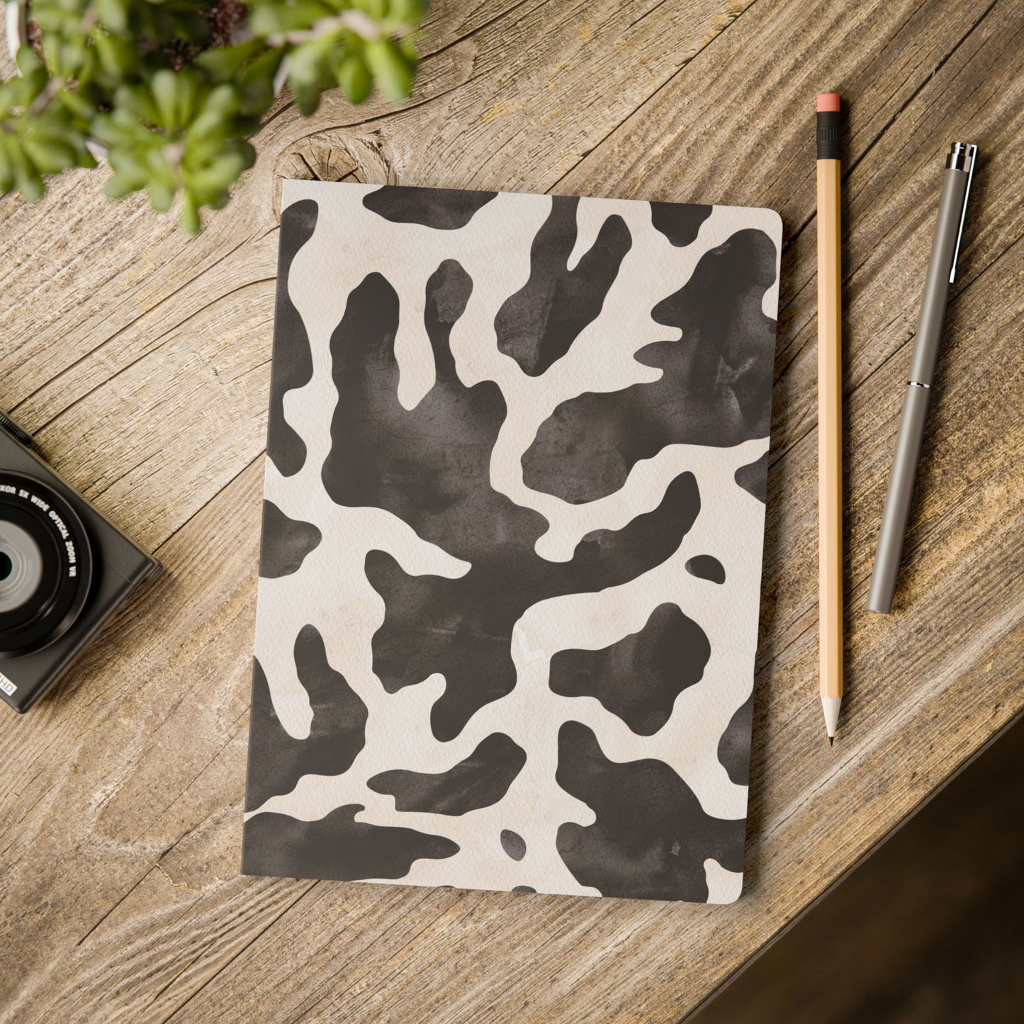 Cow Softcover Journal