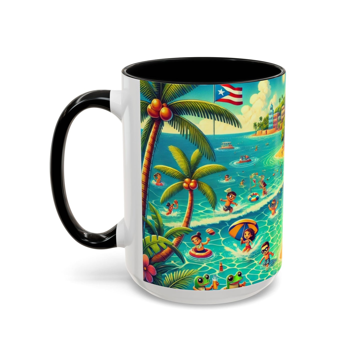 Puerto Rico Accent Coffee Mug (15oz)