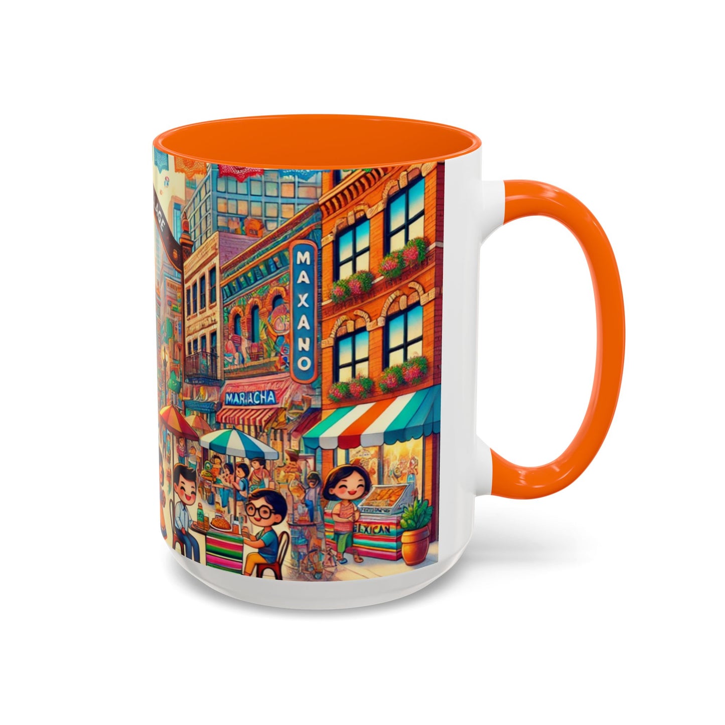 La Villita-Chicago- Accent Coffee Mug (15oz)