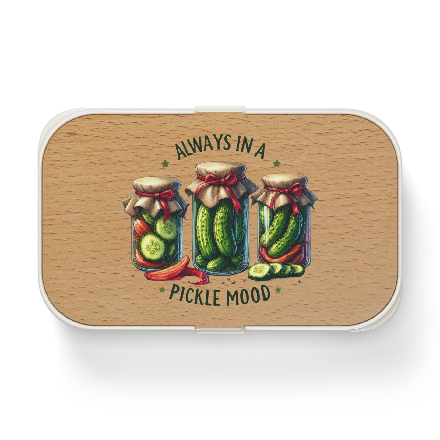 Always in a Pickle Mood Bento Lunch Box