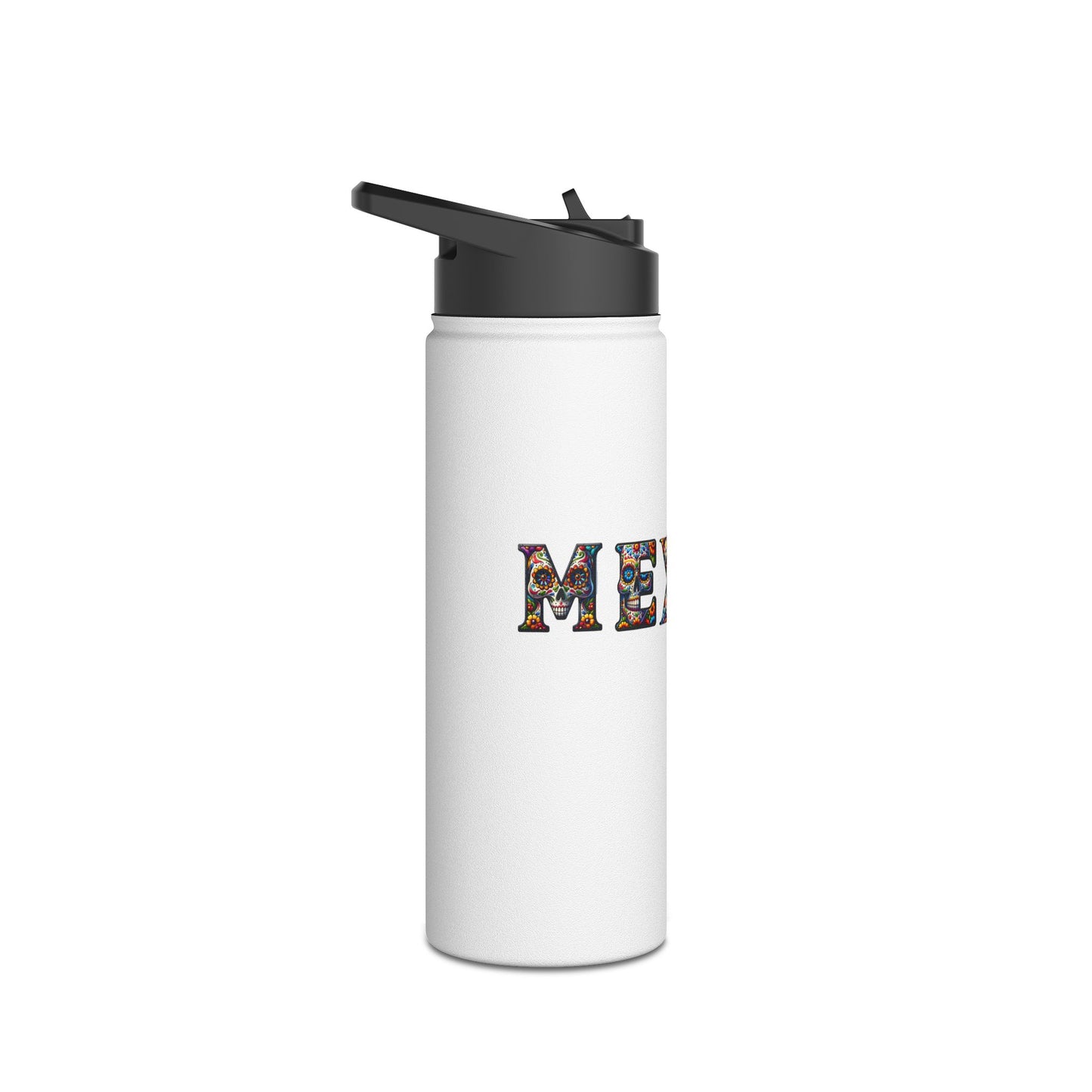 Mexico Stainless Steel Water Bottle, Standard Lid