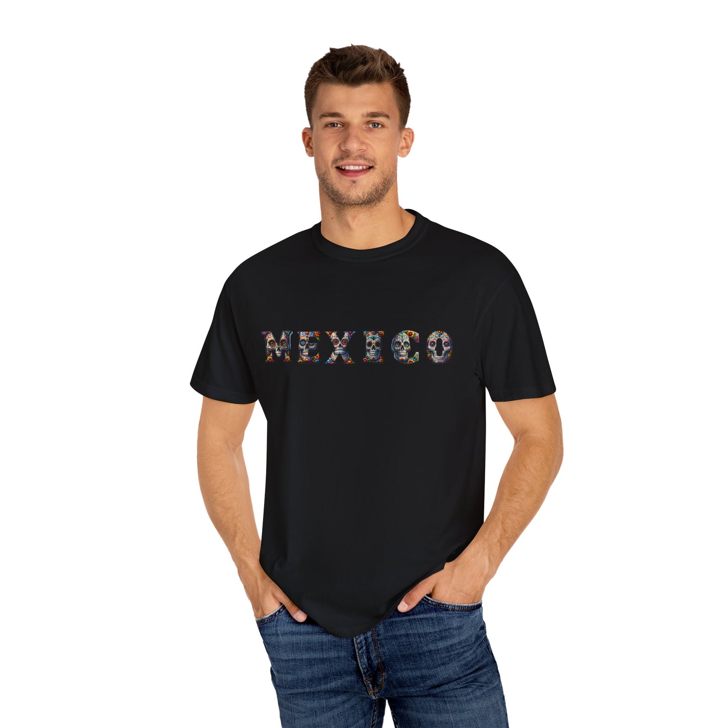 Mexico - Unisex Garment-Dyed T-shirt