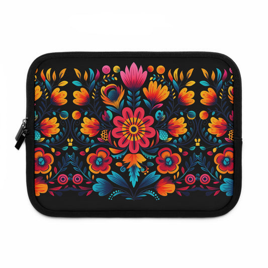 Mexican Flowers Laptop Sleeve 7" to 17"