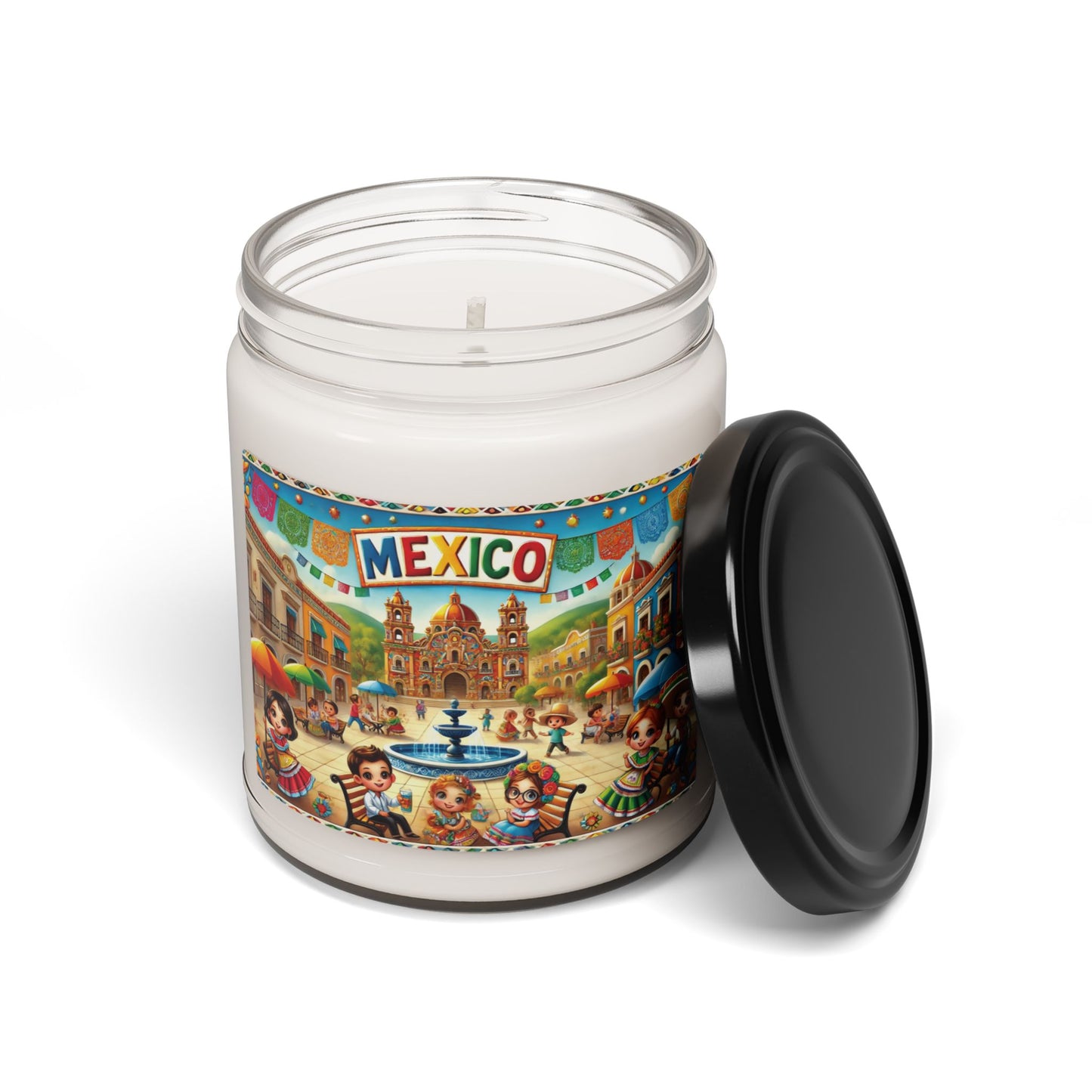 Mexico Scented Soy Candle, 9oz