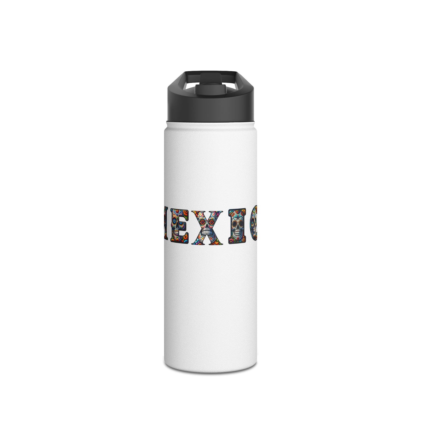 Mexico Stainless Steel Water Bottle, Standard Lid