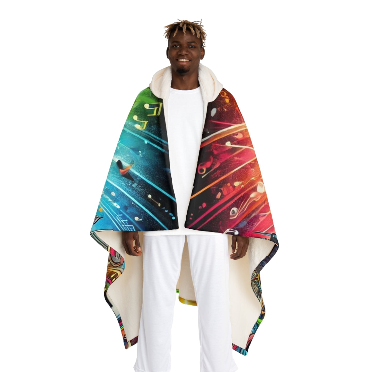 Chicago DJ Life Sherpa Fleece Blanket