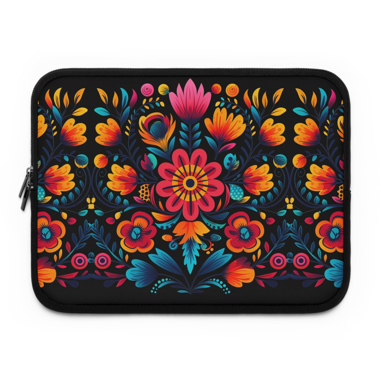 Mexican Flowers Laptop Sleeve 7" to 17"