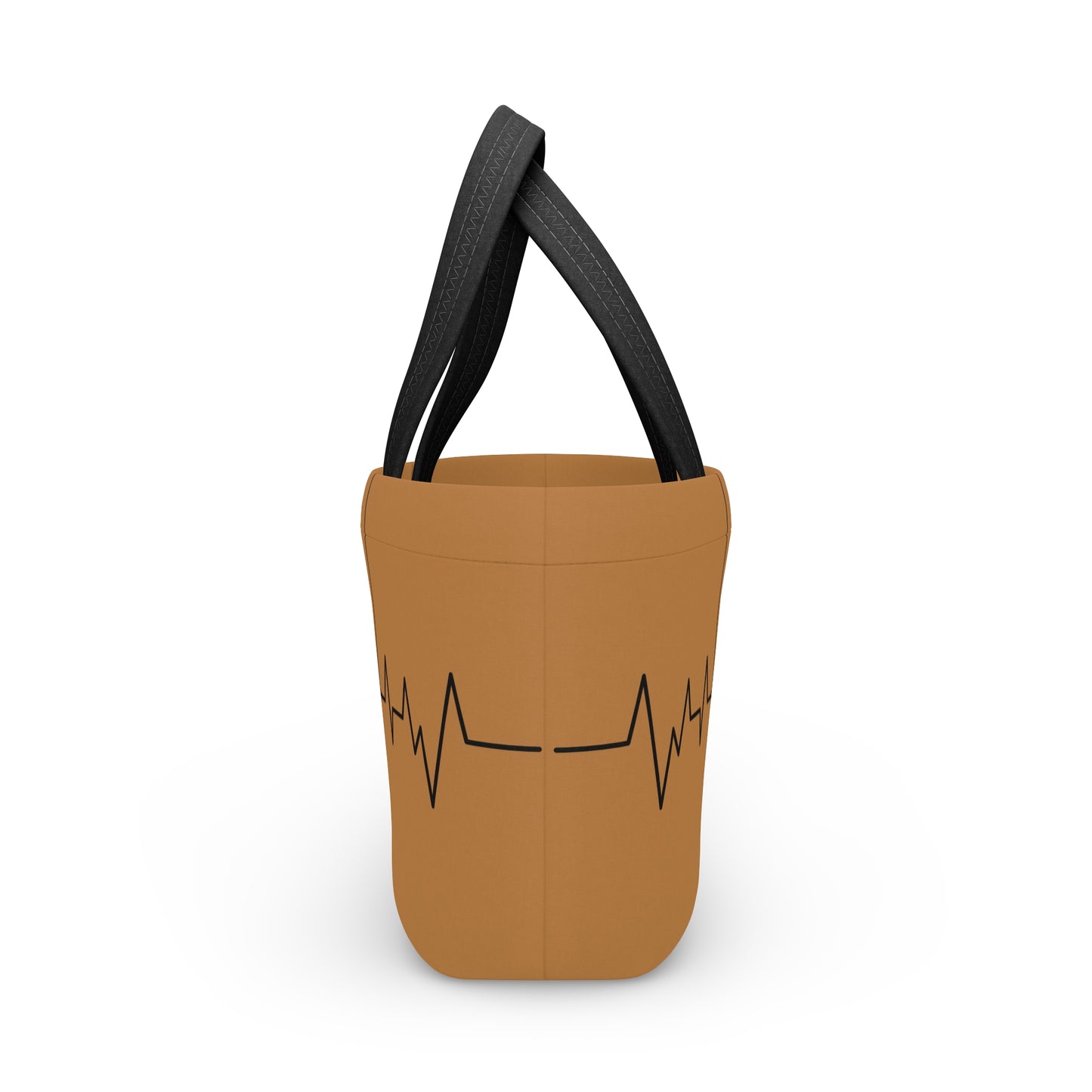 Accounting Heartbeat Brown Lunch Bag