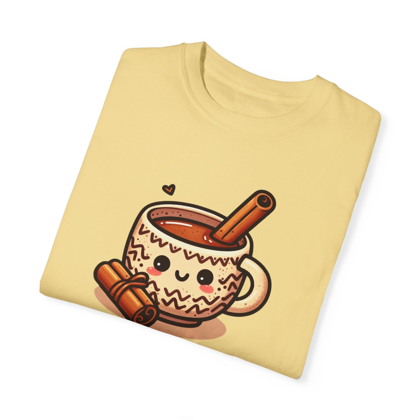 Reina del Café - Unisex Garment-Dyed T-shirt