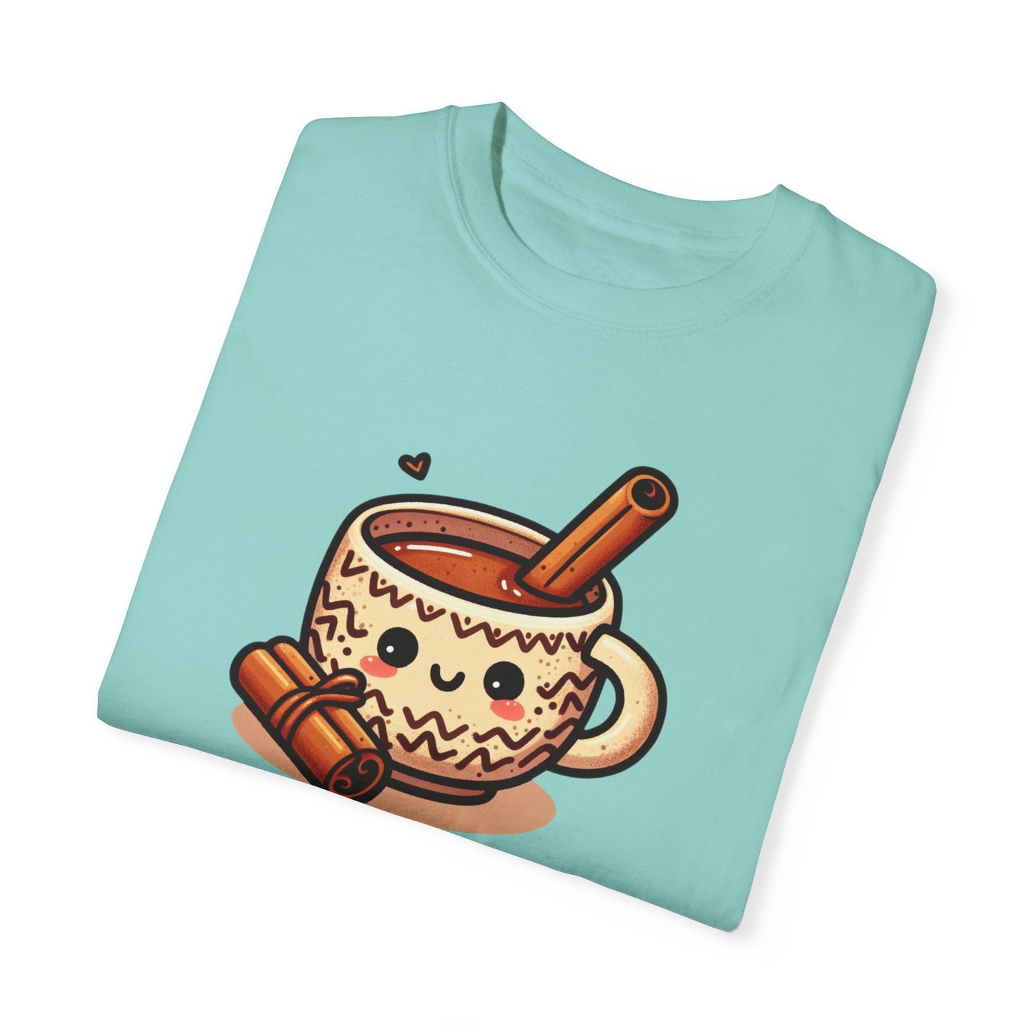 Reina del Café - Unisex Garment-Dyed T-shirt