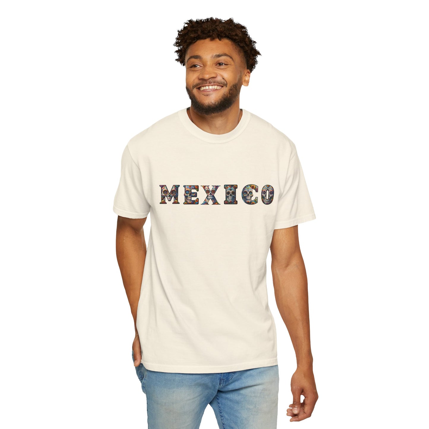 Mexico - Unisex Garment-Dyed T-shirt