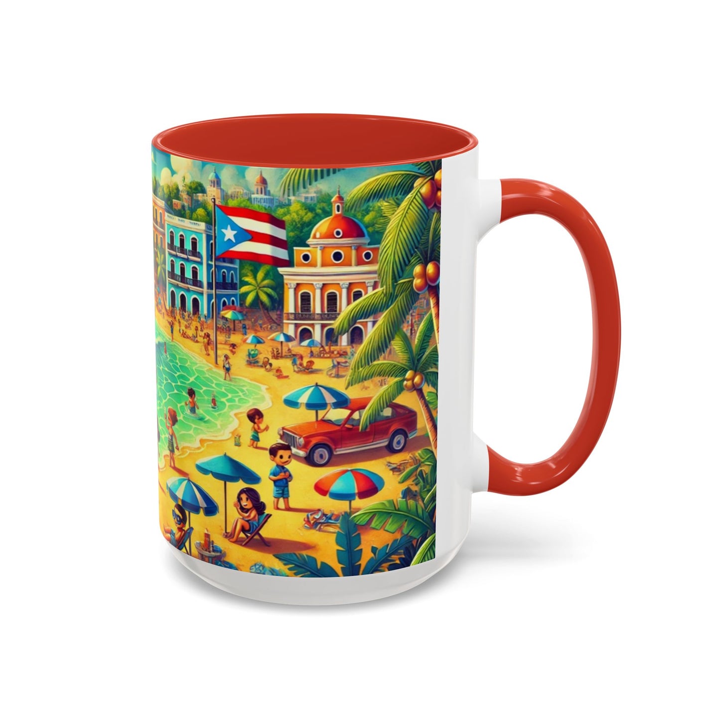 Puerto Rico Accent Coffee Mug (15oz)