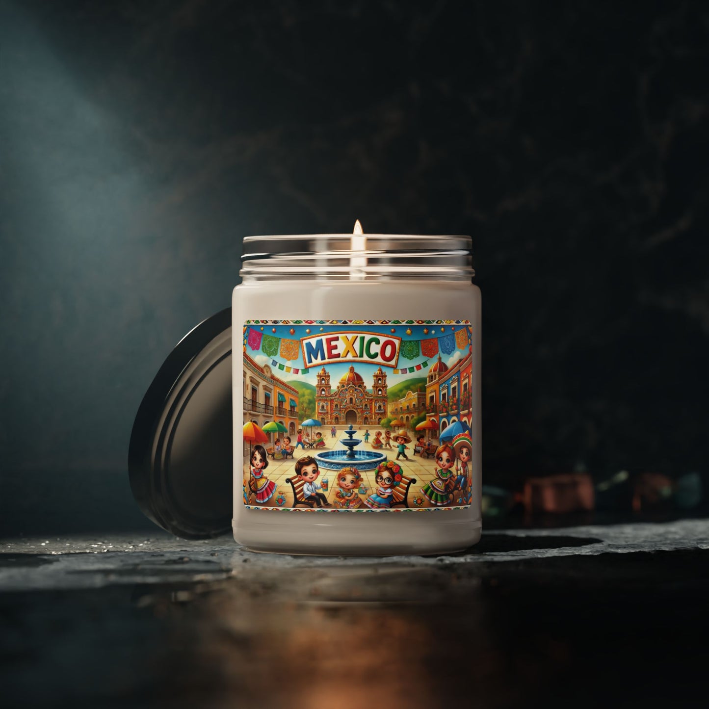 Mexico Scented Soy Candle, 9oz