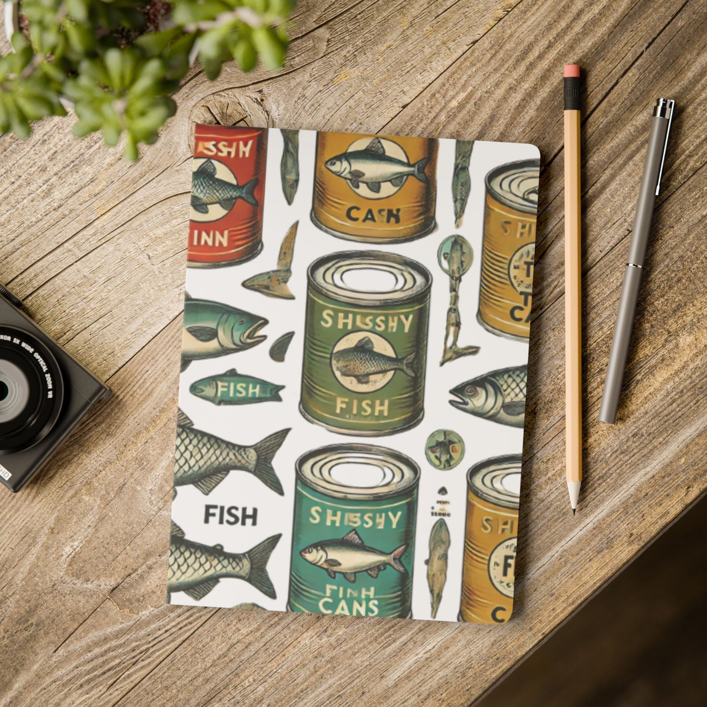 Canned Fish- Softcover Journal