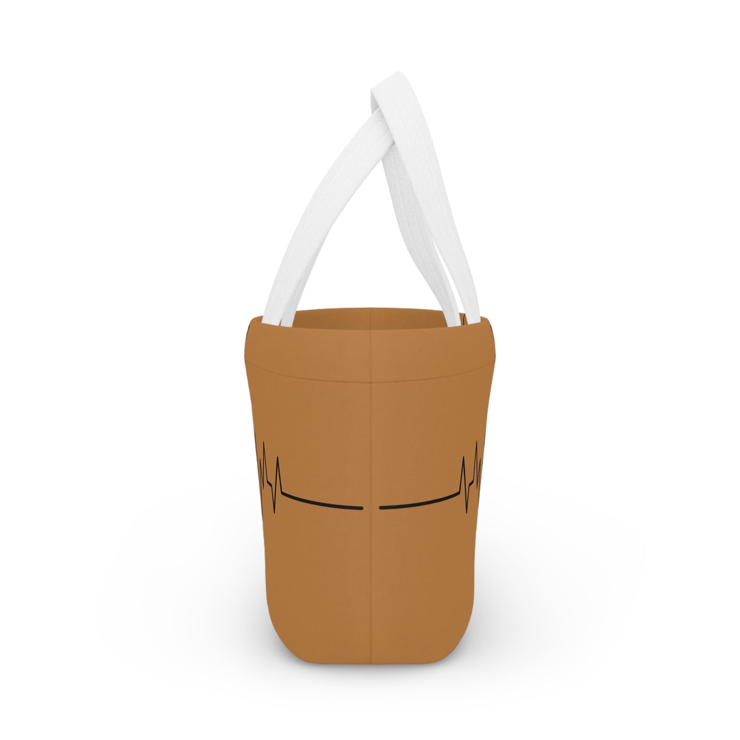 Accounting Heartbeat Brown Lunch Bag