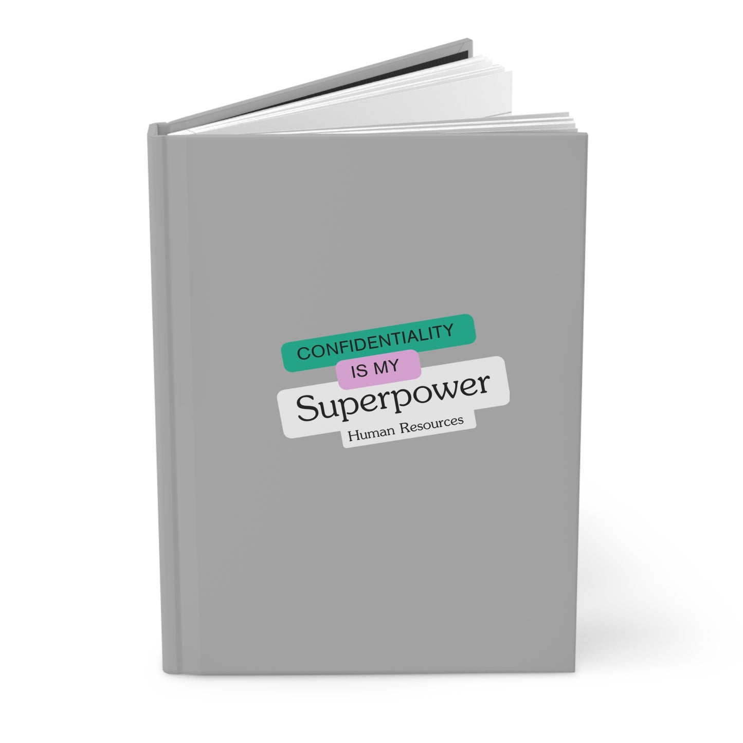 Human Resources Superpower Hardcover Journal Matte