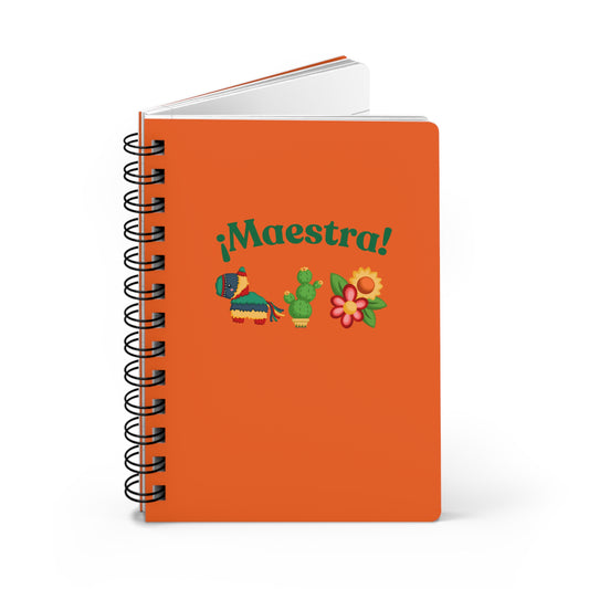 Maestra Fiesta Spiral Bound Journal