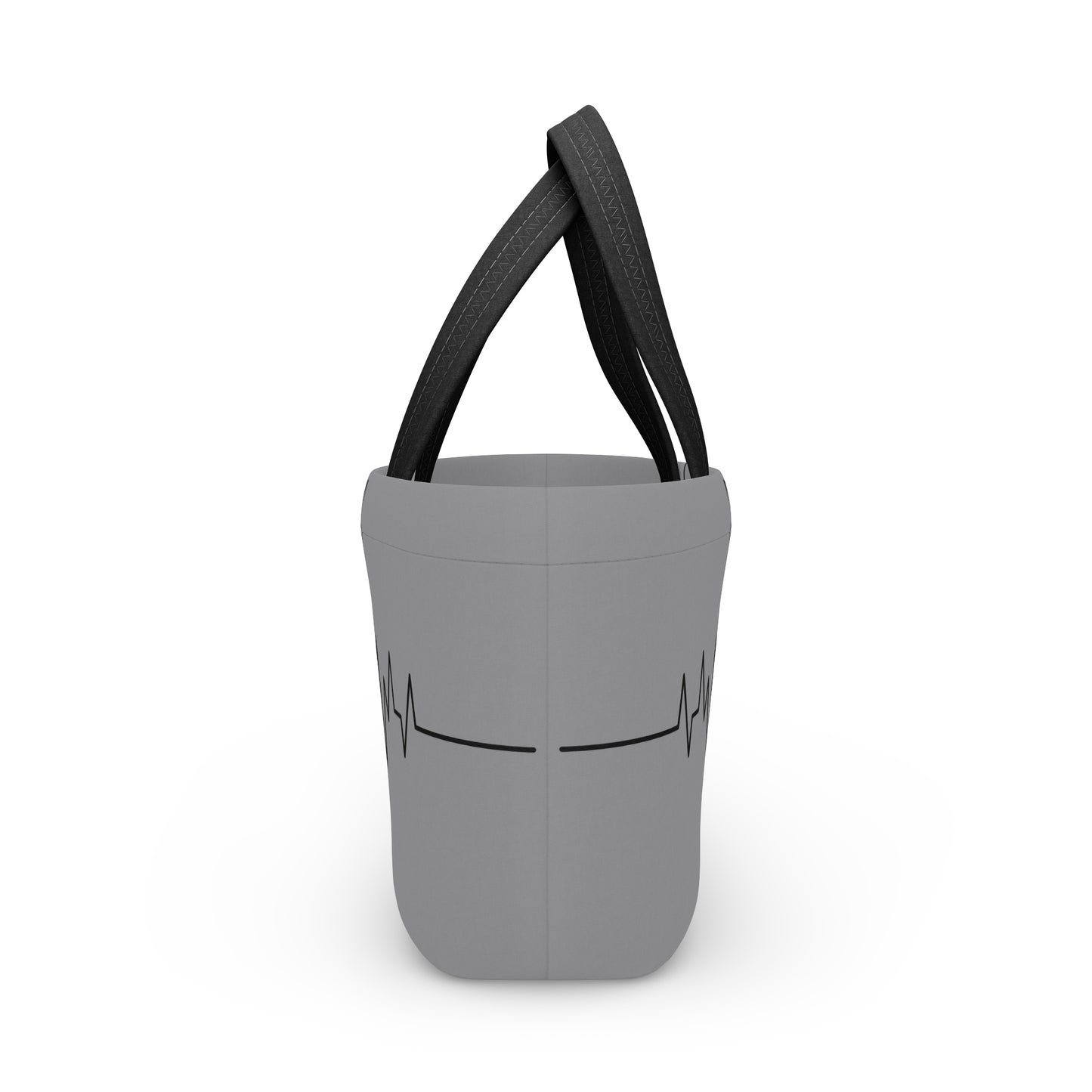 Accounting Heartbeat Grey Lunch Bag