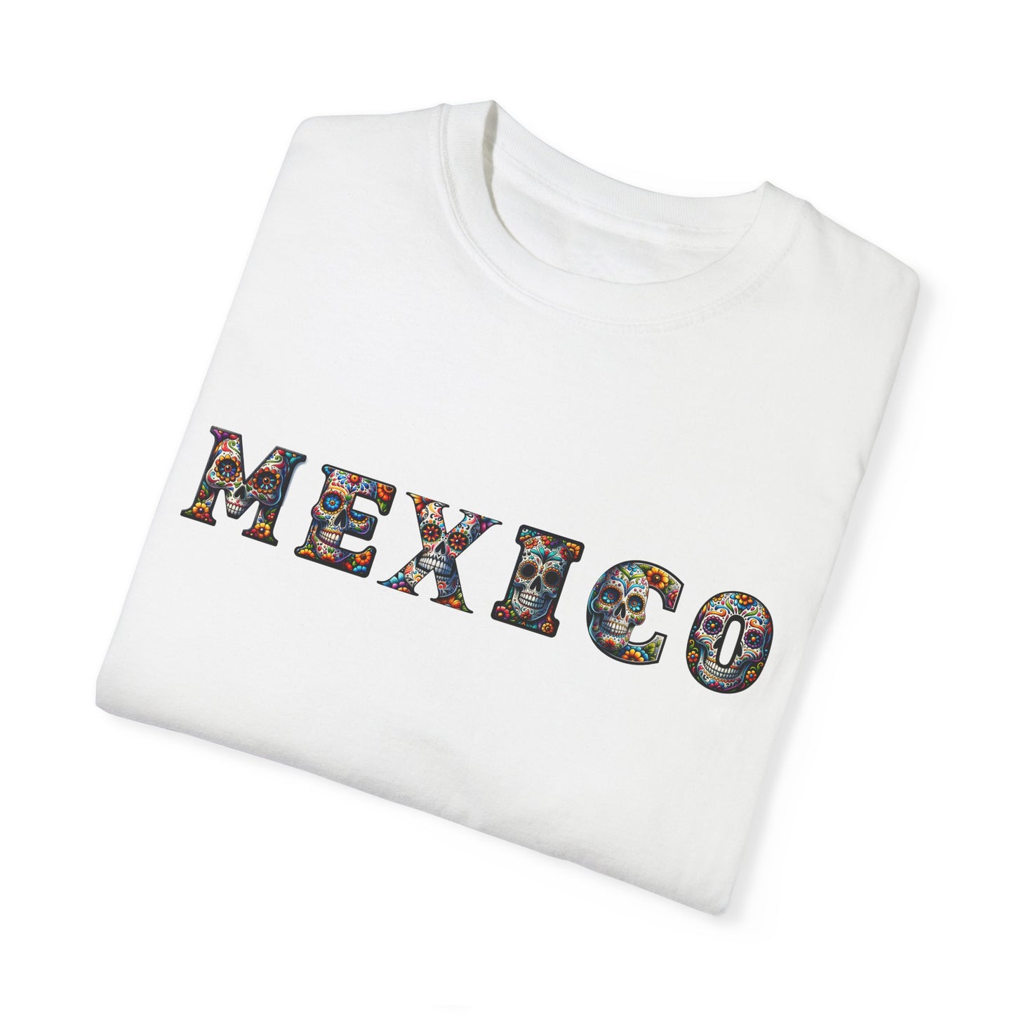 Mexico - Unisex Garment-Dyed T-shirt