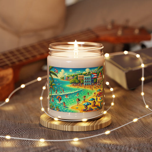 Puerto Rico Scented Soy Candle, 9oz