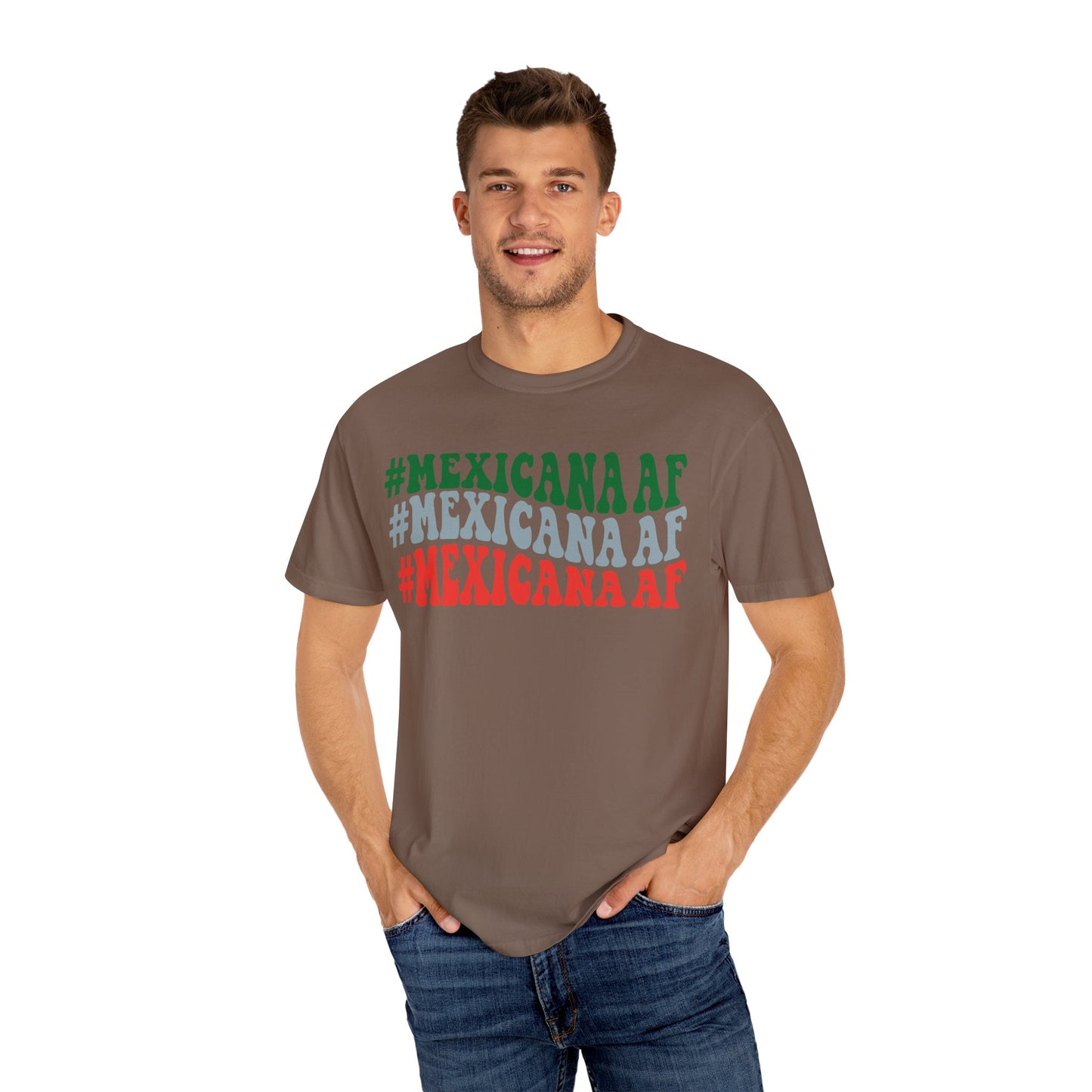 Mexicana AF Unisex Garment-Dyed T-shirt