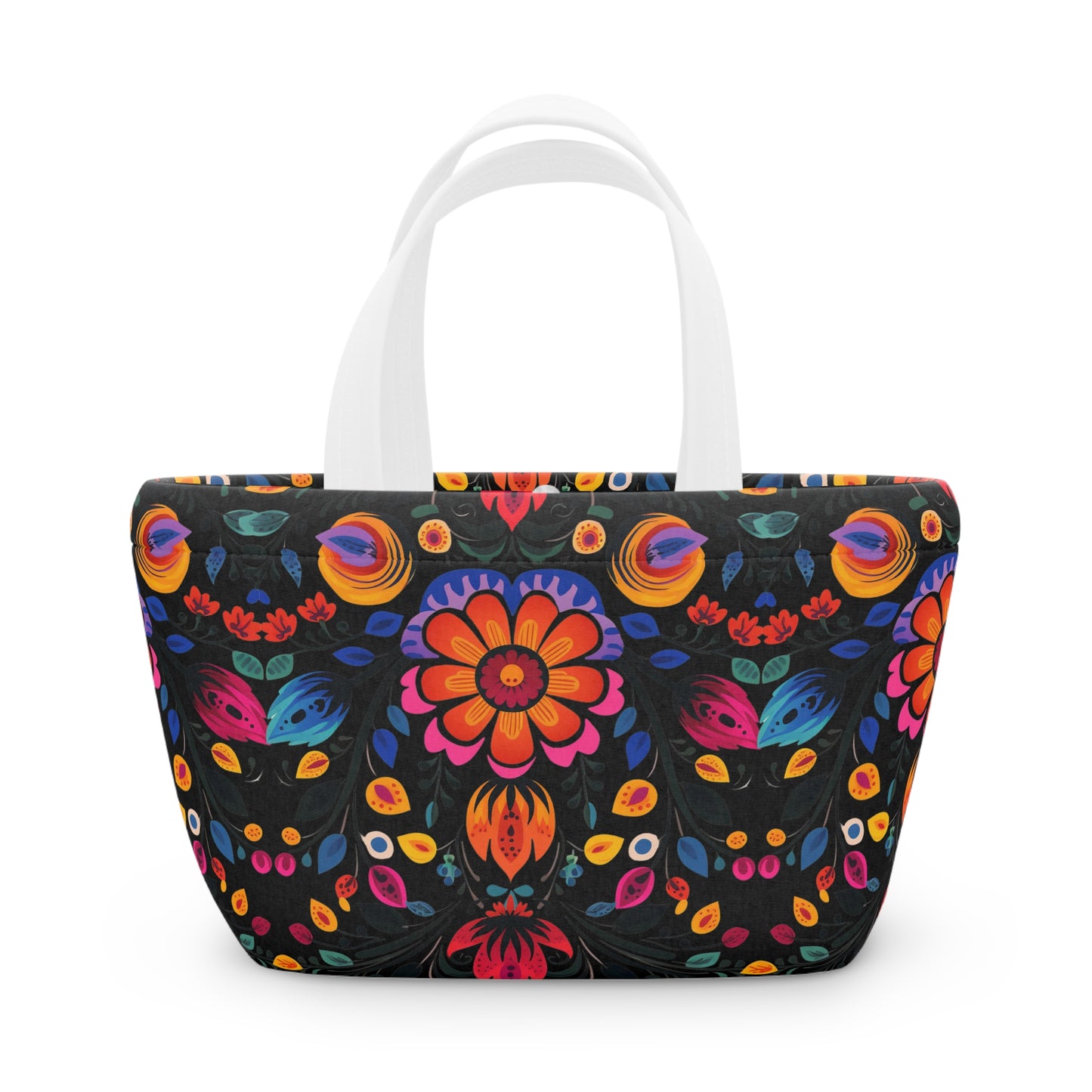 Mexican Flowers  Lunch Bag