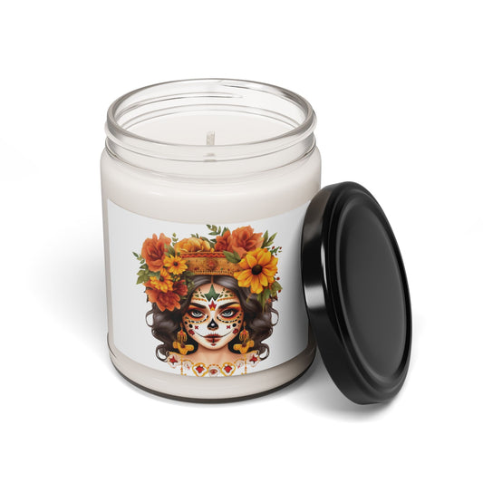 Catrina Scented Soy Candle, 9oz