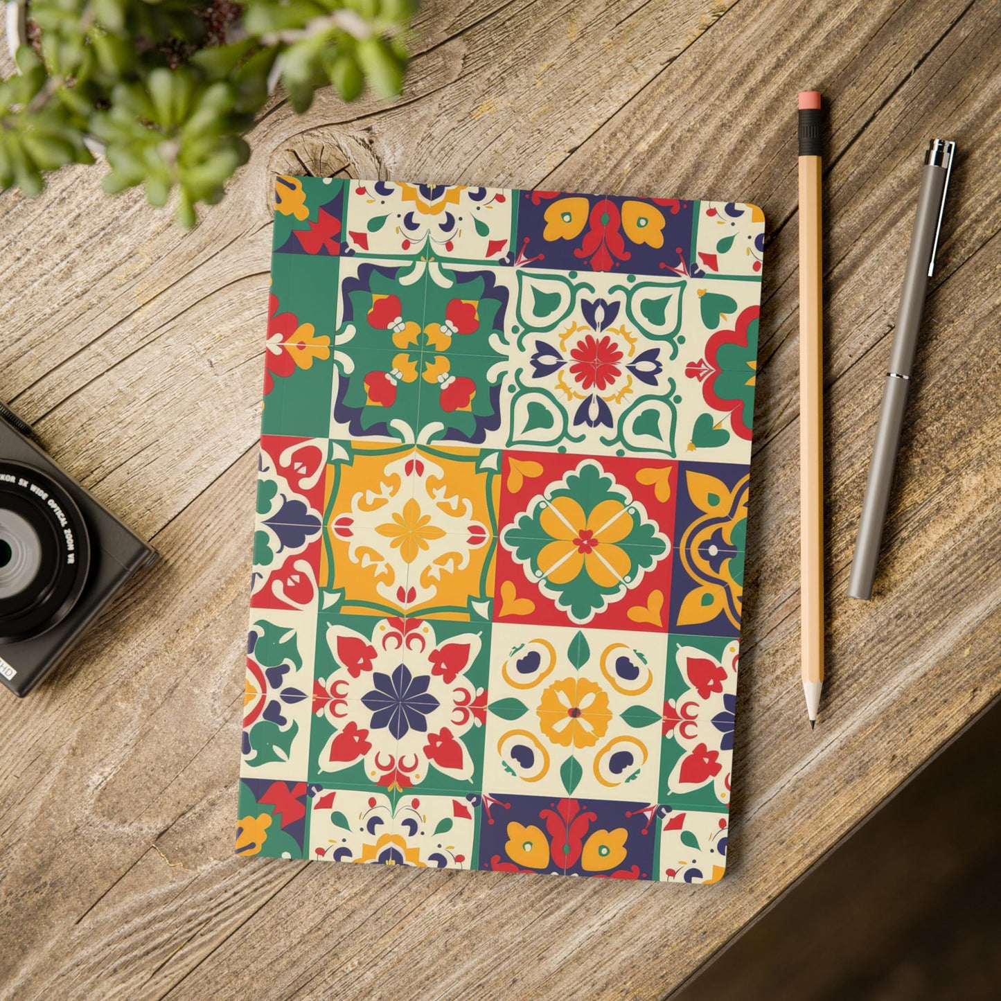 Mexican Tile Softcover Journal