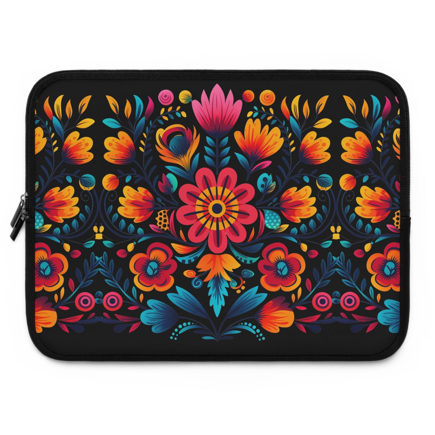 Mexican Flowers Laptop Sleeve 7" to 17"