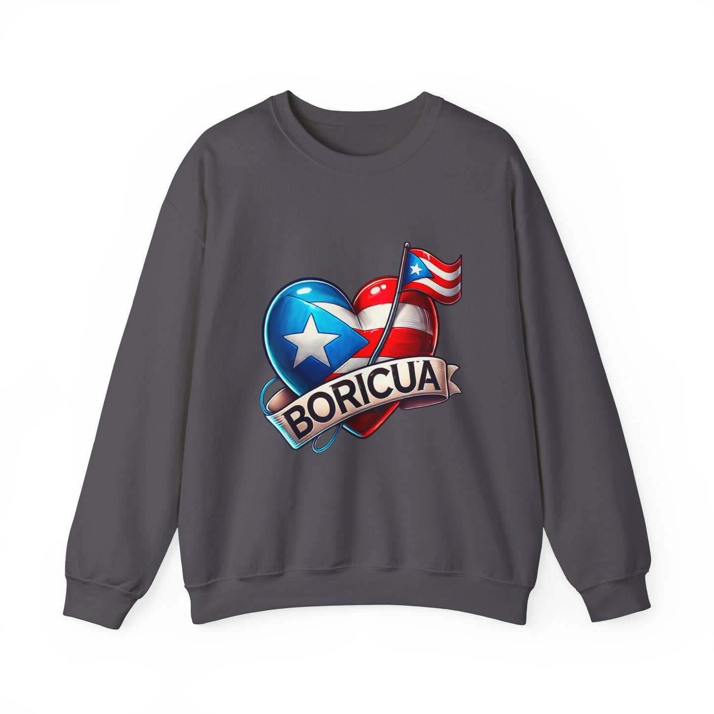 Boricua Unisex Heavy Blend™ Crewneck Sweatshirt