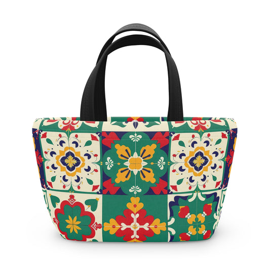 Mexican Tile Lunch Bag