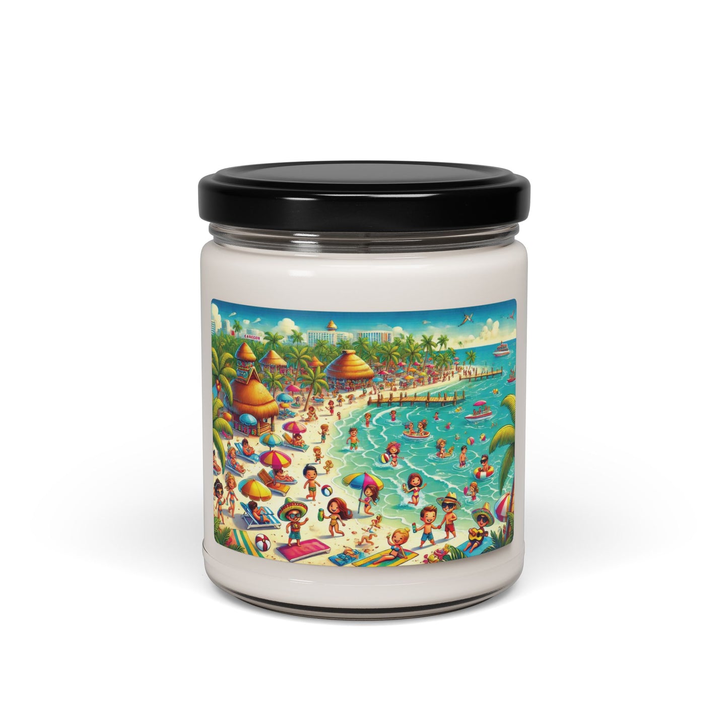 Cancun Mexico Scented Soy Candle, 9oz