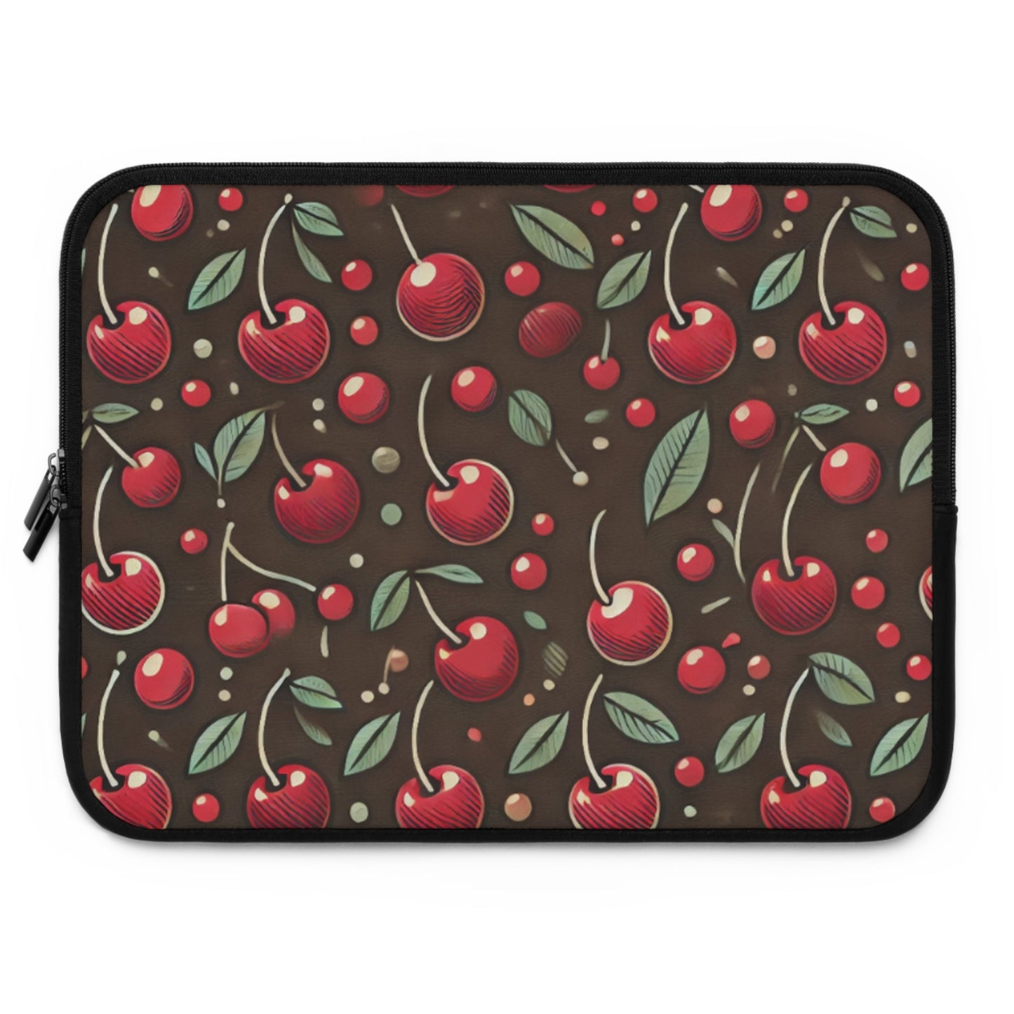 Chocolate & Cherries Laptop Sleeve 7" to 17"