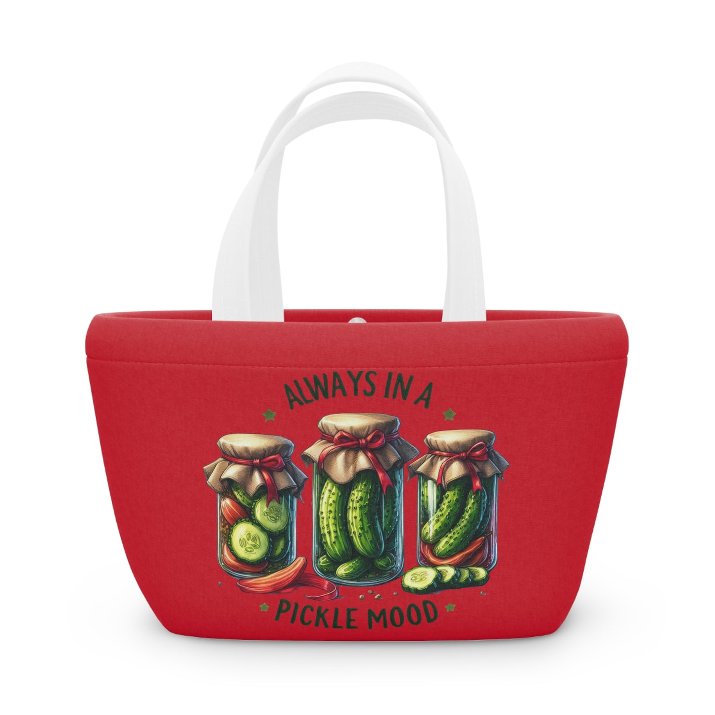 Always in a Pickle Mood Lunch Bag