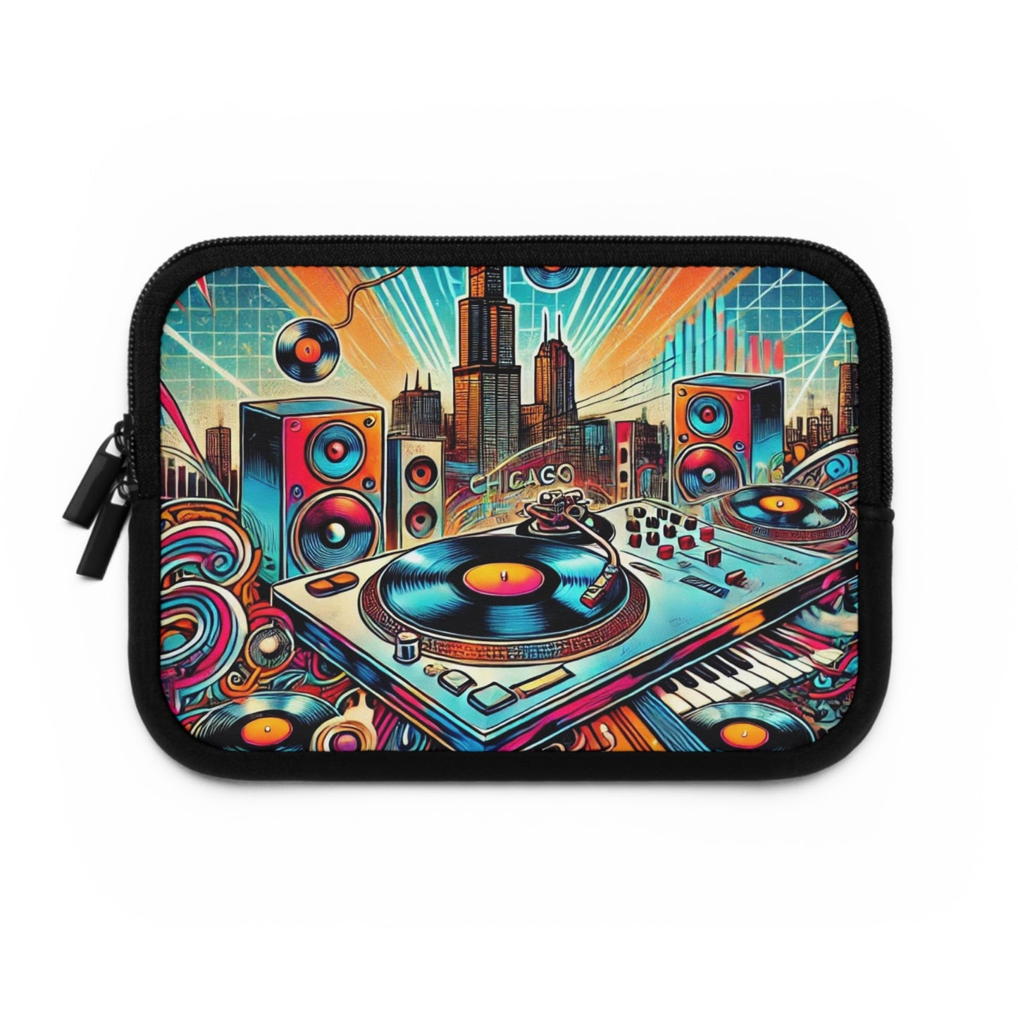 Chicago DJ Vida Laptop Sleeve 7" to 17"