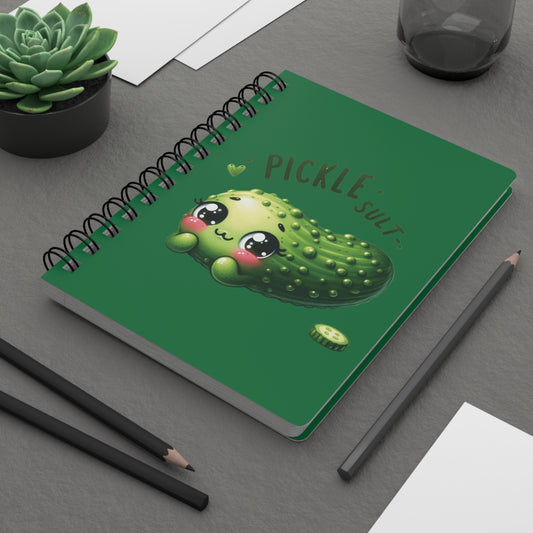 Pickle Slut Spiral Bound Journal