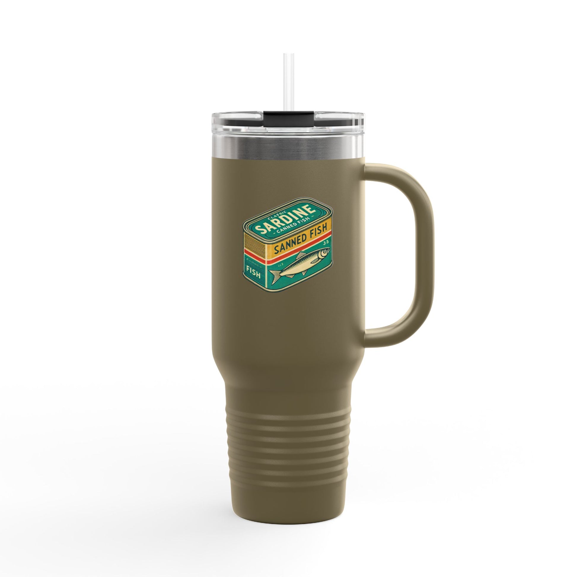 Canned Fish Insulated Travel Mug, 40oz