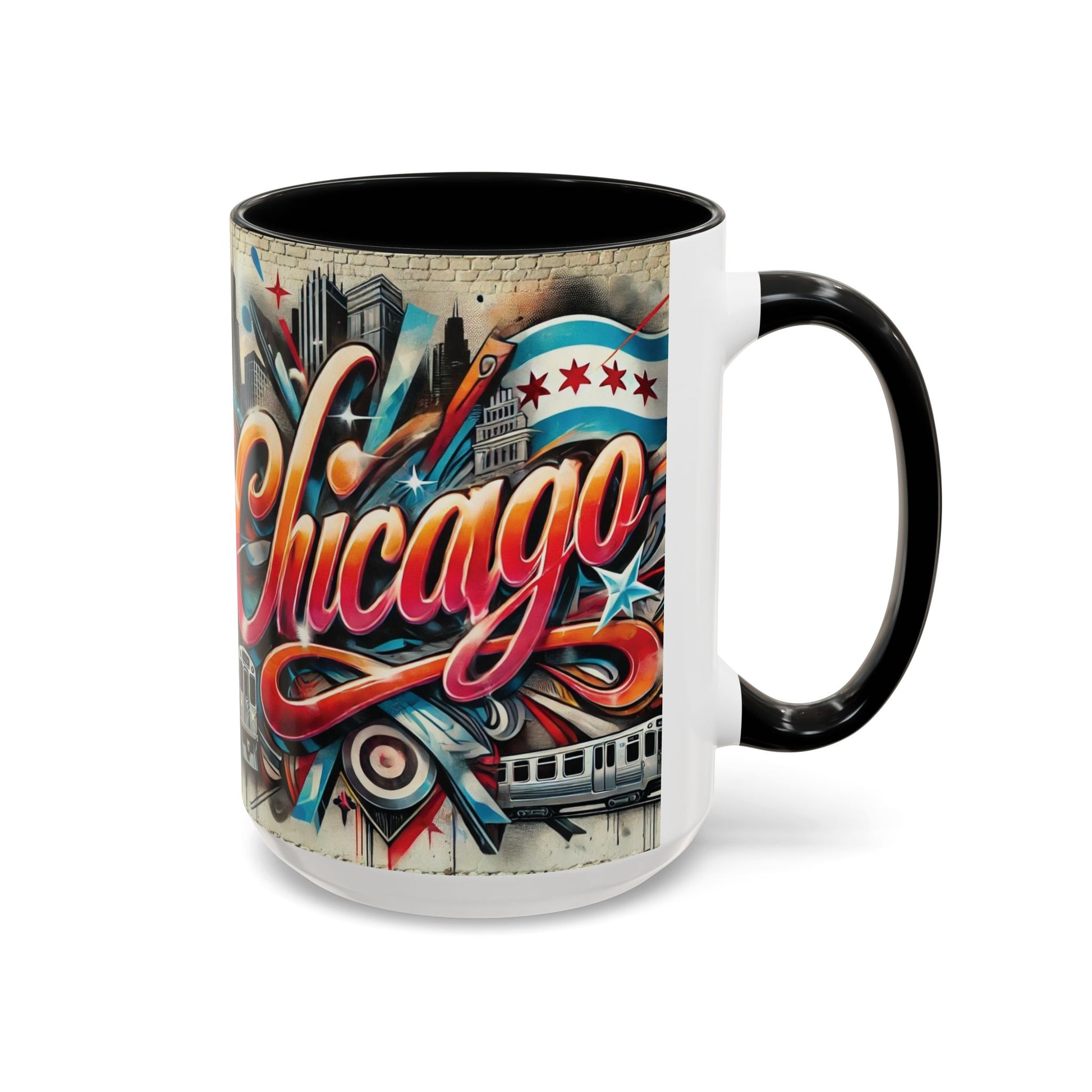 Chicago Accent Coffee Mug (15oz)