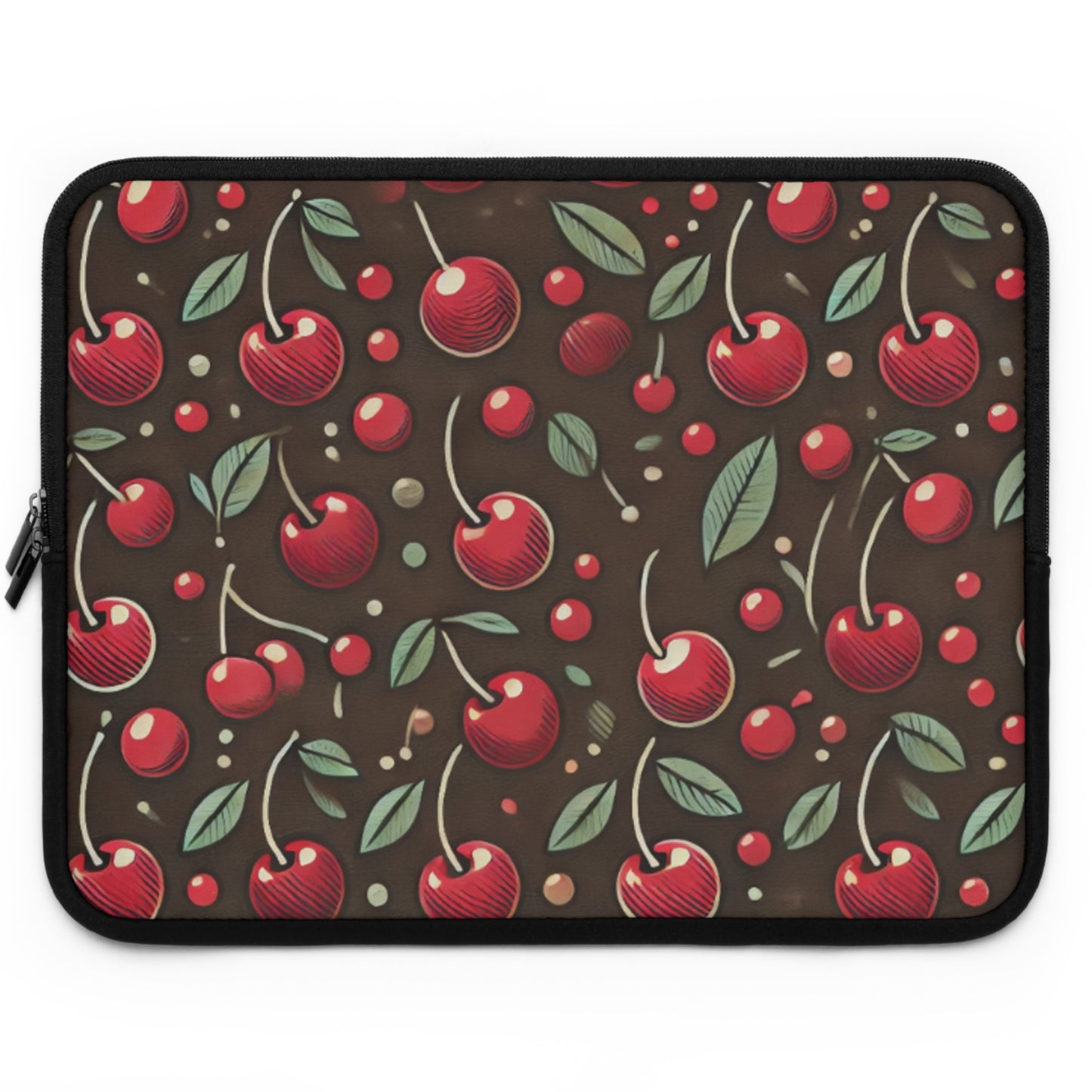 Chocolate & Cherries Laptop Sleeve 7" to 17"