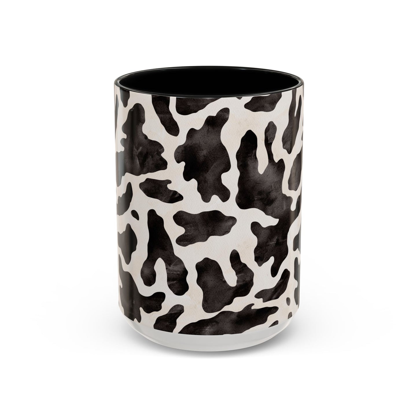 Cow Accent Coffee Mug 15oz.