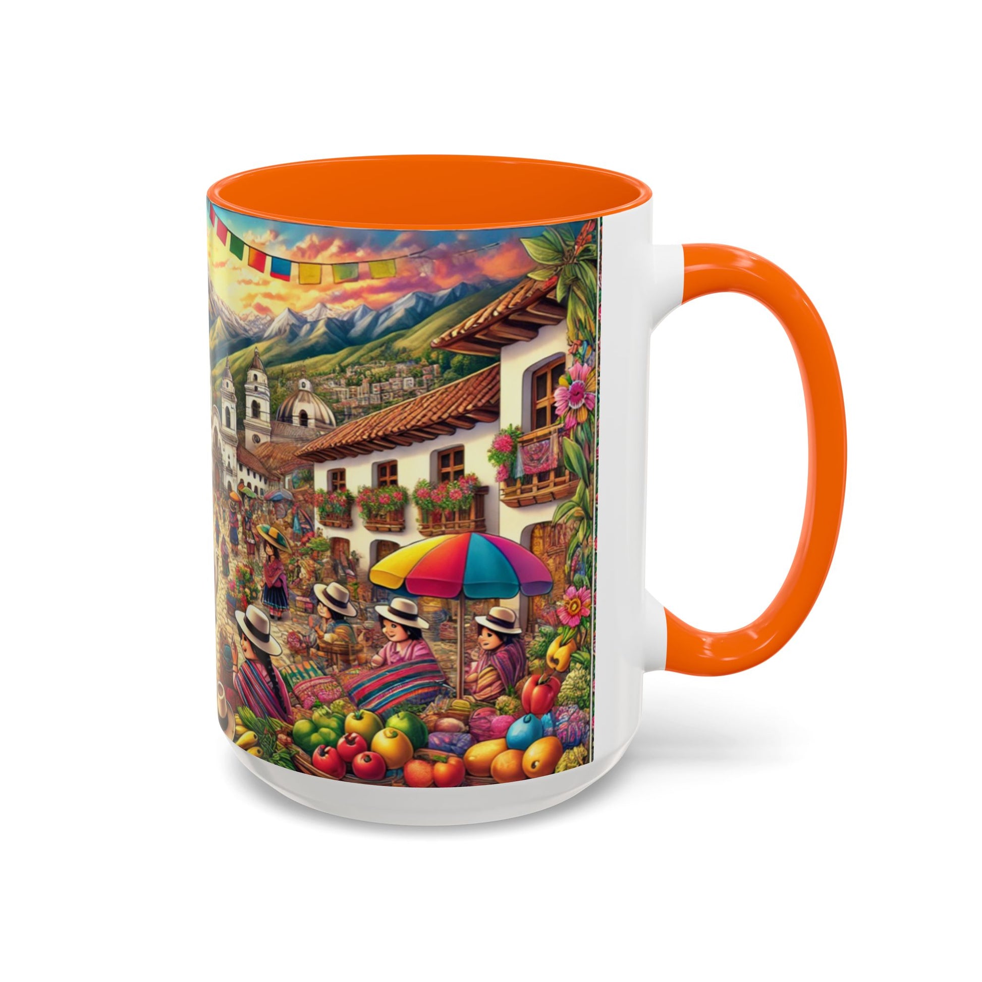 Ecuador Accent Coffee Mug (15oz).