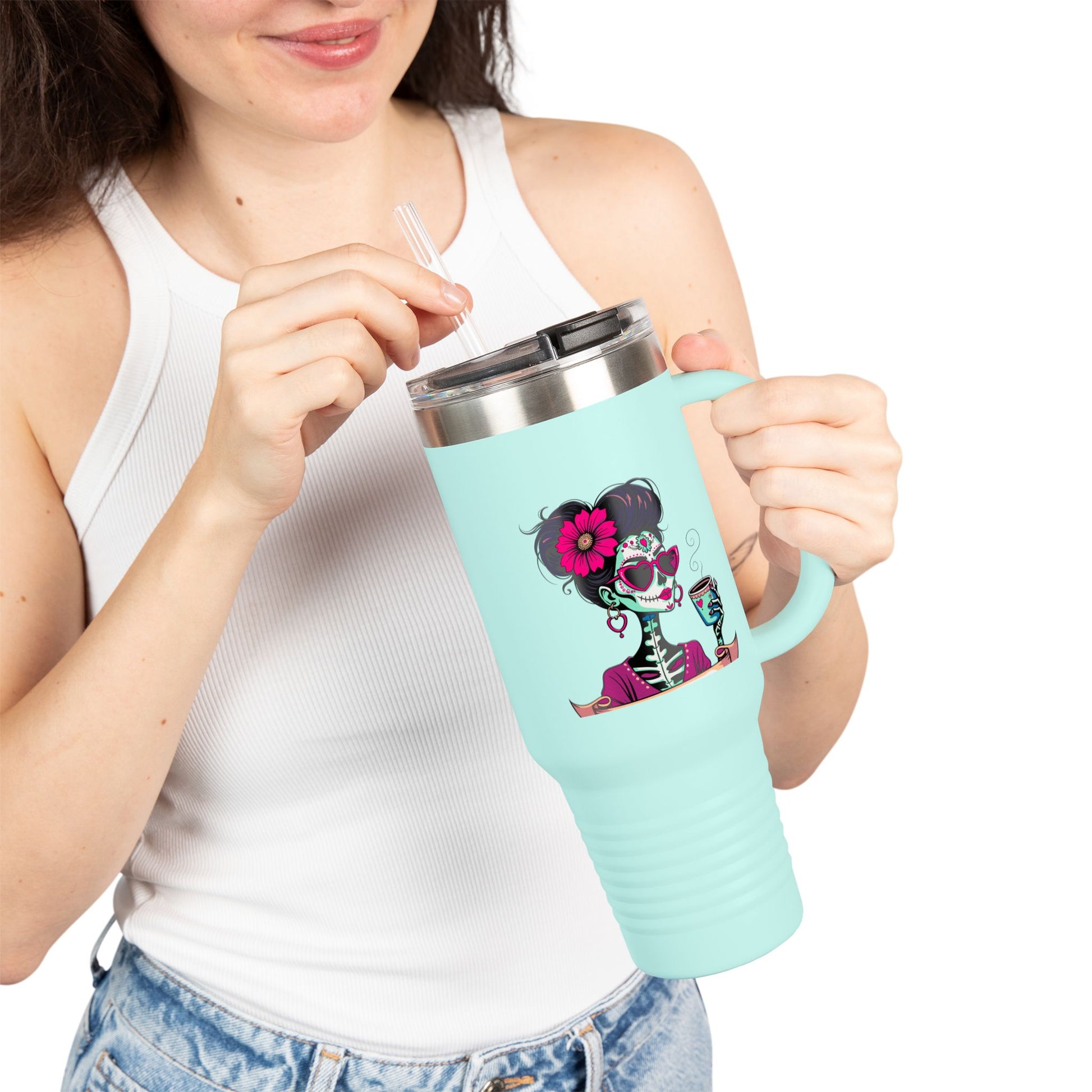 La Chismosa Travel Mug, 40oz