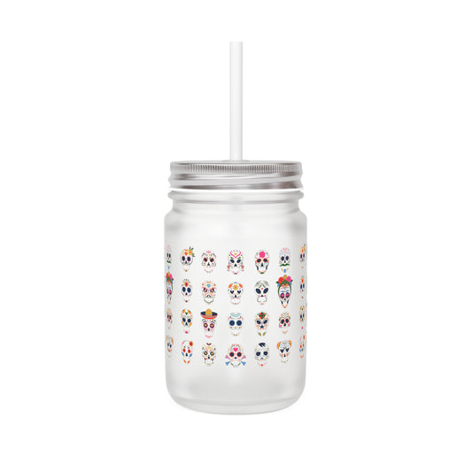 La Chusma Skull Mason Jar