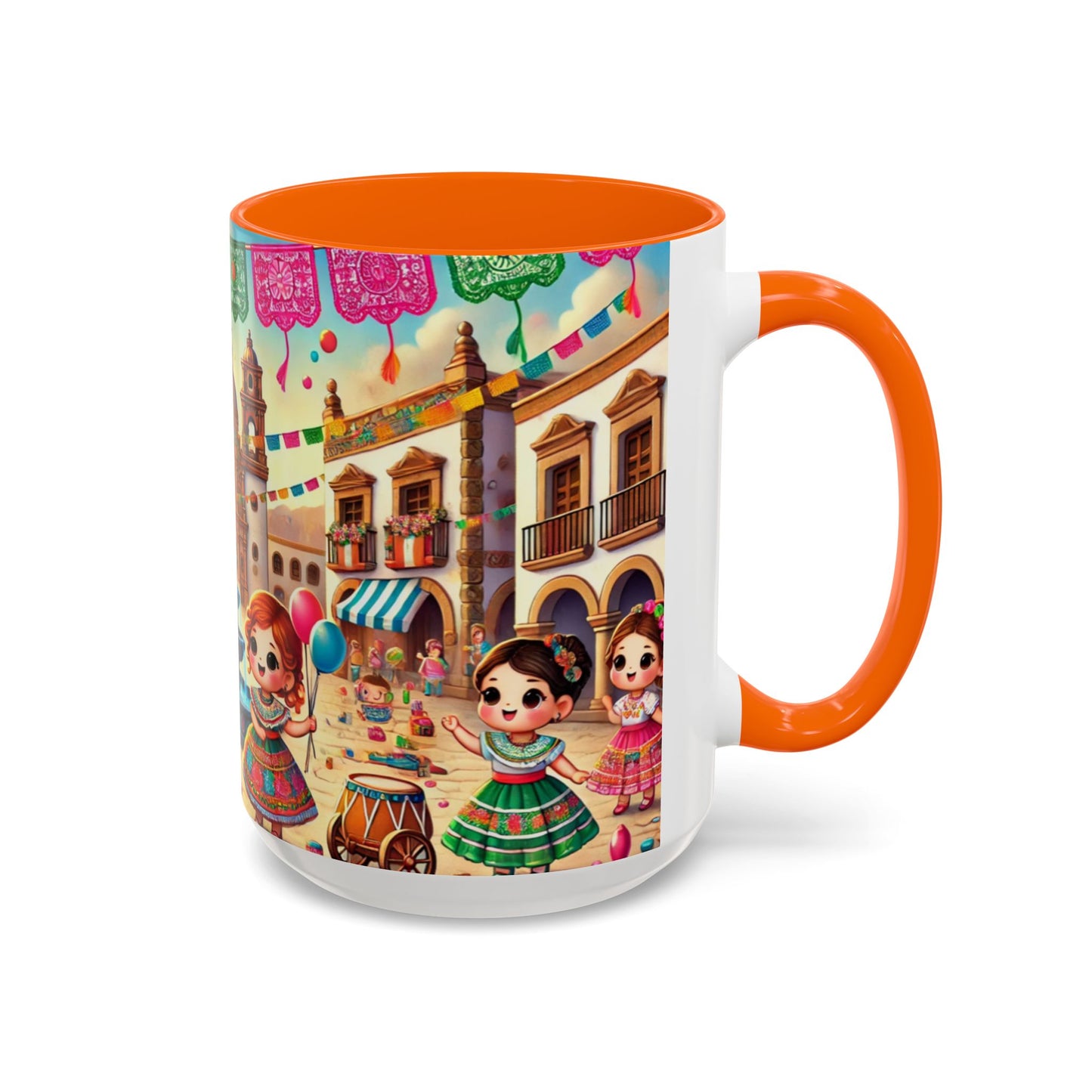 La Plaza-Mexico- Accent Coffee Mug (15oz).