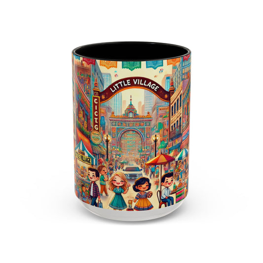 La Villita-Chicago- Accent Coffee Mug (15oz)