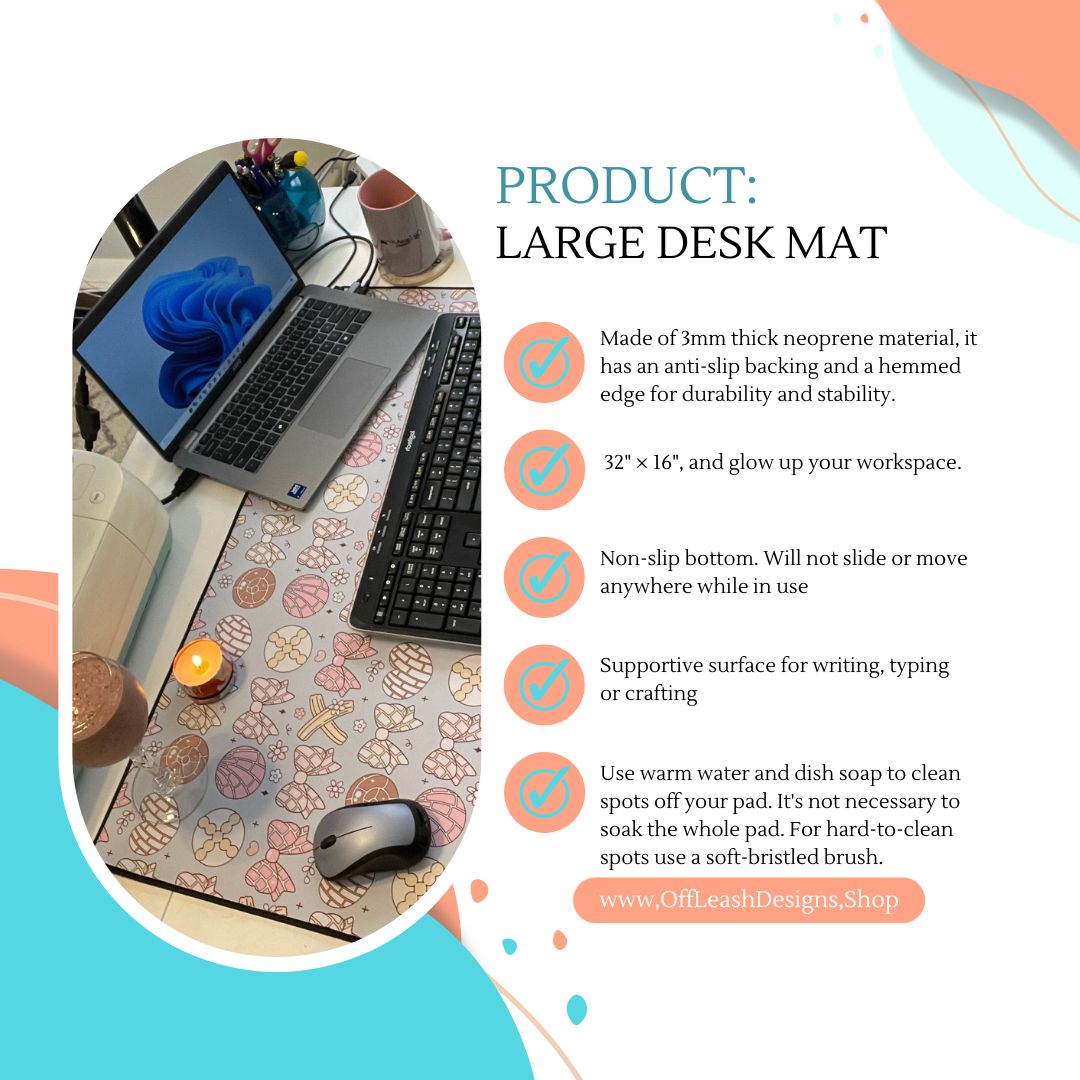 Large Desk Mat Benefits_Off Leash Designs