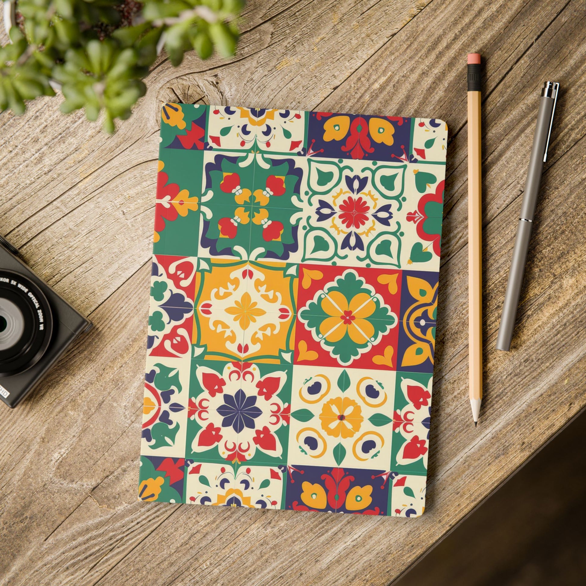 Mexican Tile Softcover Journal